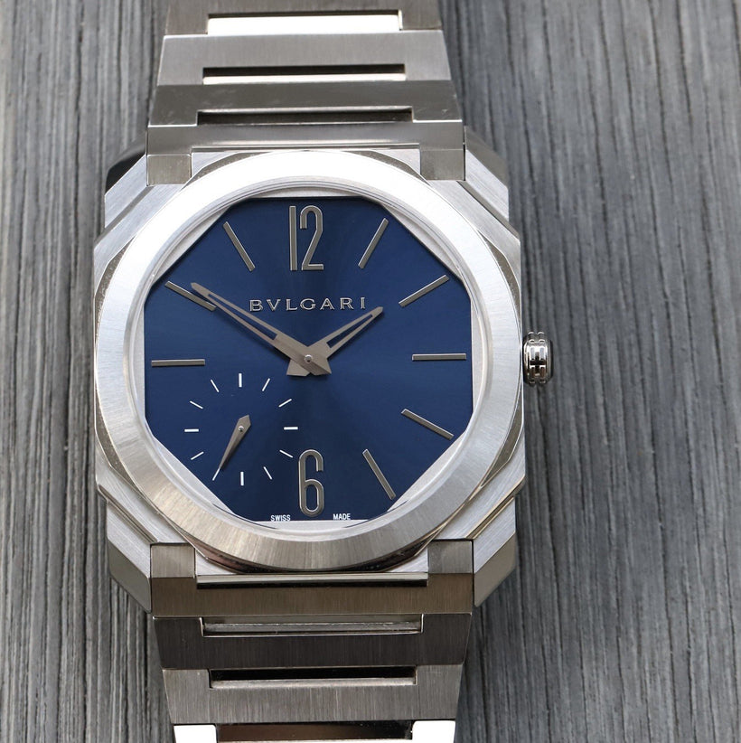 Bulgari Octo Finissimo S 40mm Steel Blue Dial 103431 – 2021