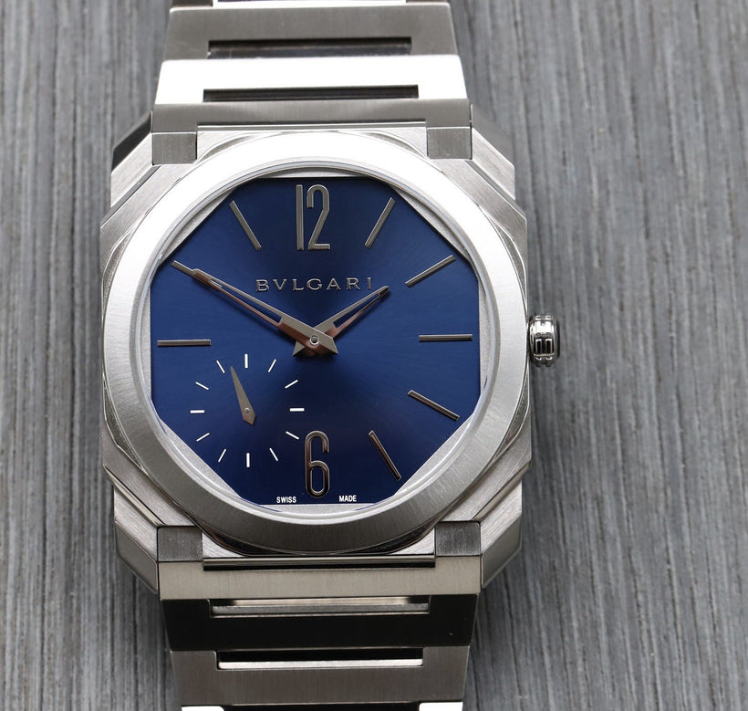 Bulgari Octo Finissimo S 40mm Steel Blue Dial 103431 – 2022
