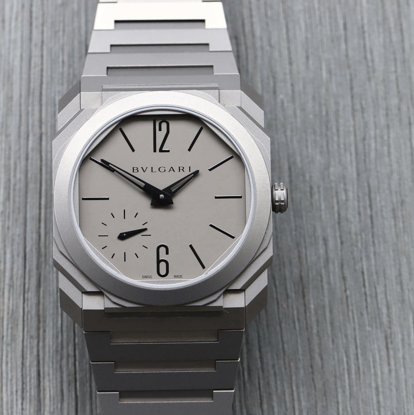 Bulgari Octo Finissimo Sandblasted Titanium 37mm 104089 - 2026
