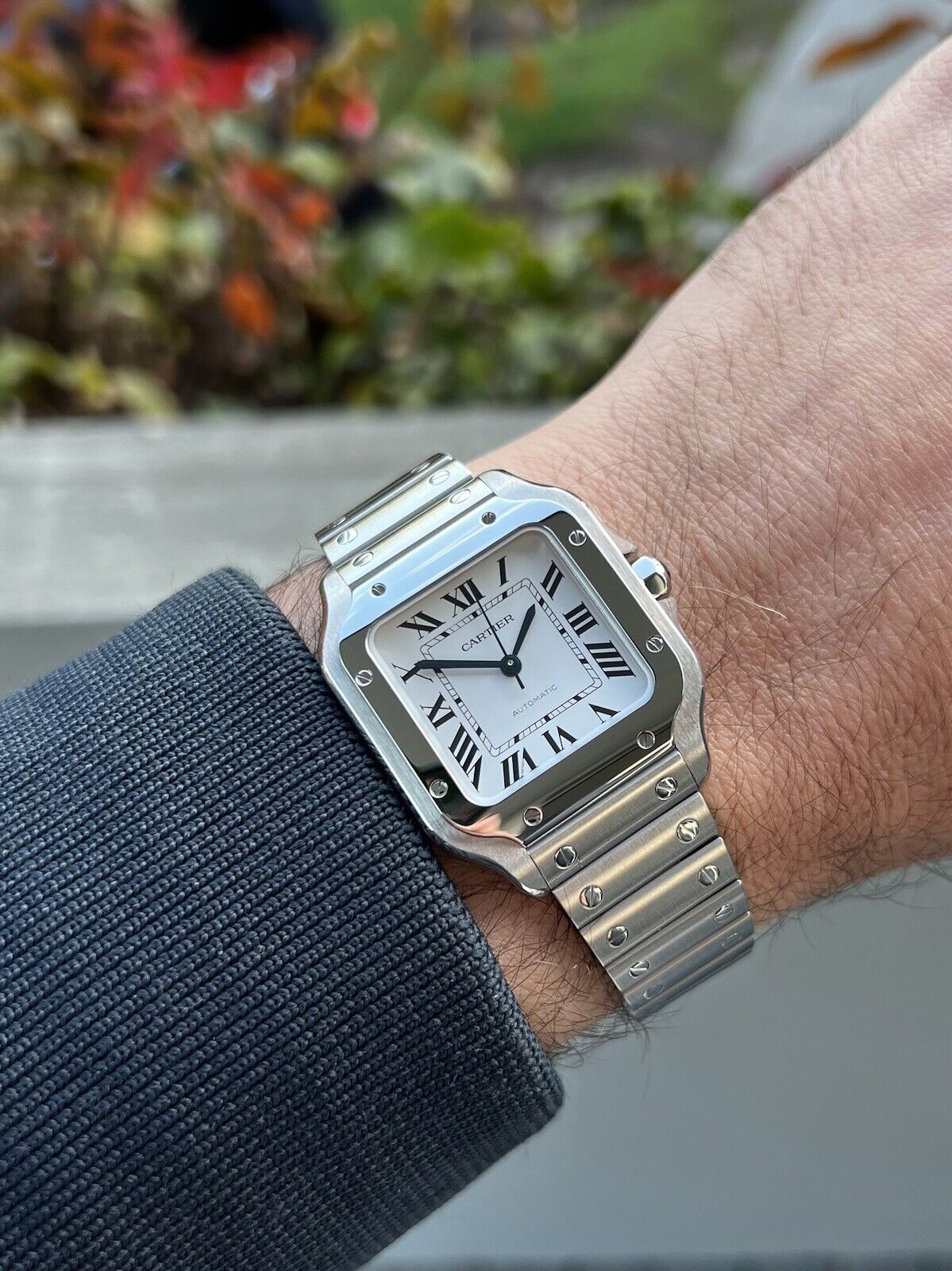 Cartier Santos De Cartier Medium Midsize Automatic WSSA0029 2022 cartier-santos-de-cartier-medium-midsize-automatic-wssa0029-2022