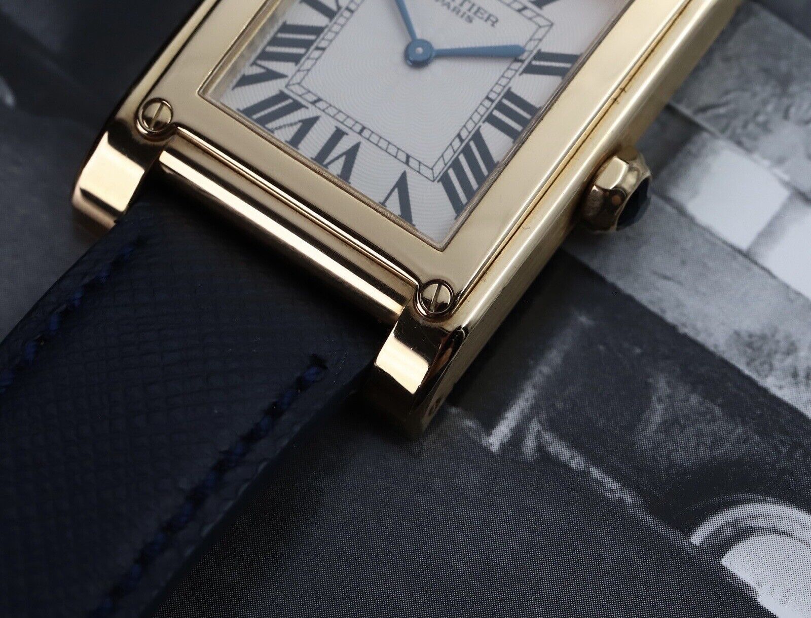 2484 Postcode Cartier Tank A Vis Collection Privée 2484 – Watch Vault Australia
