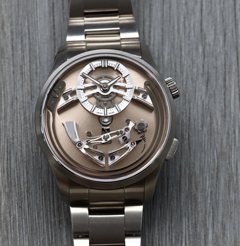 Christopher Ward C1 Bel Canto Rosa on Bracelet C01-41APT2-T00A0
