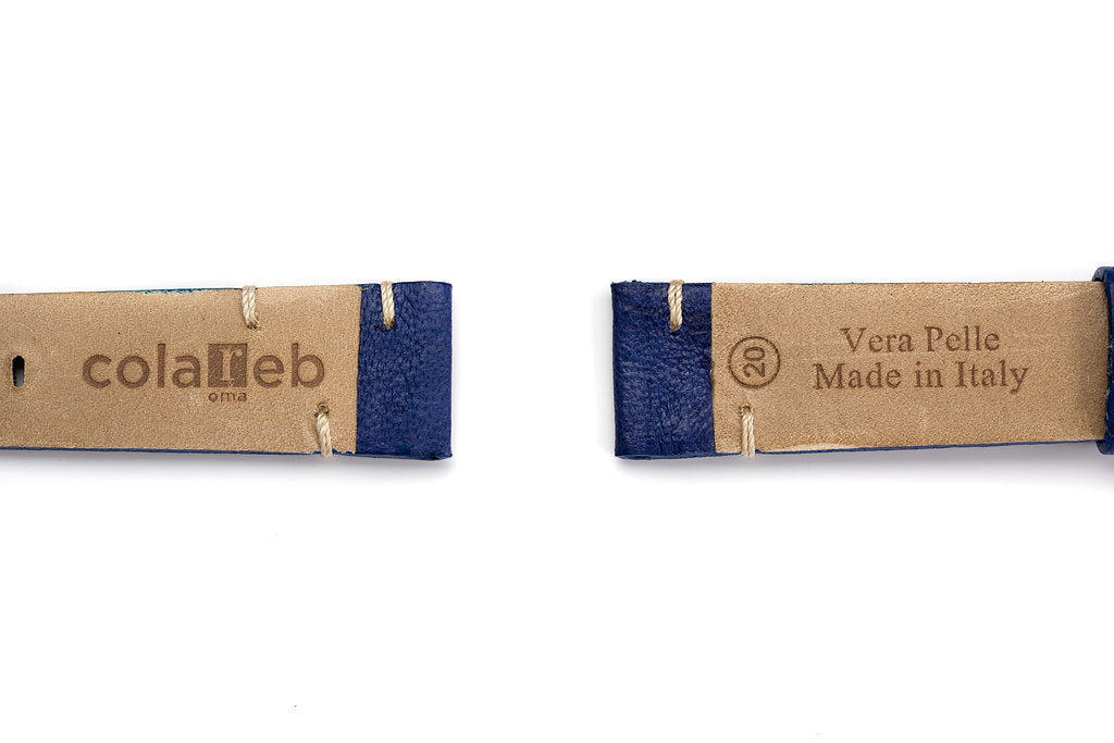 Blue ColaReb Matera Watch Strap