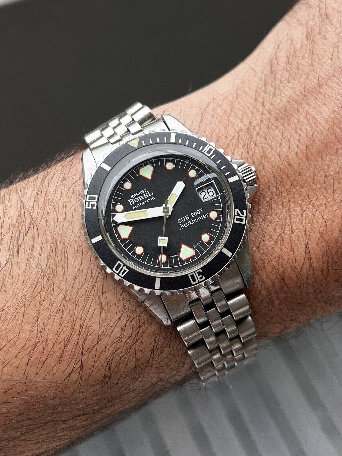 Ernest outlet borel automatic