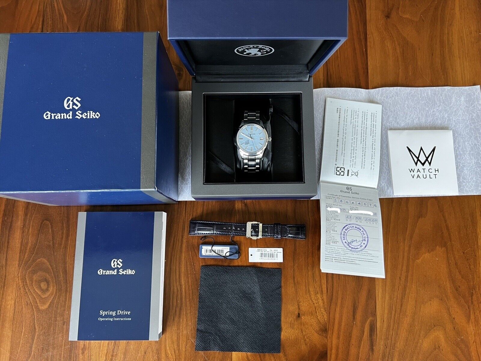 Grand seiko sales watch box