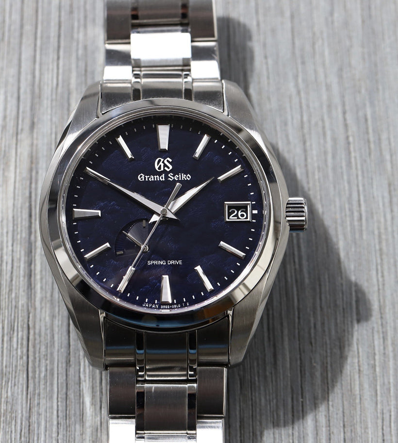 Grand Seiko Heritage Spring Drive SBGA469 Rock Dial Blue - 2021