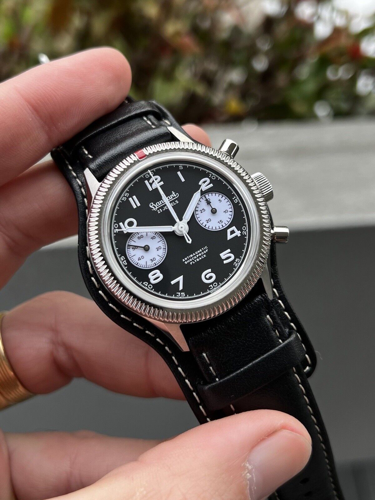 Hanhart flyback chronograph outlet