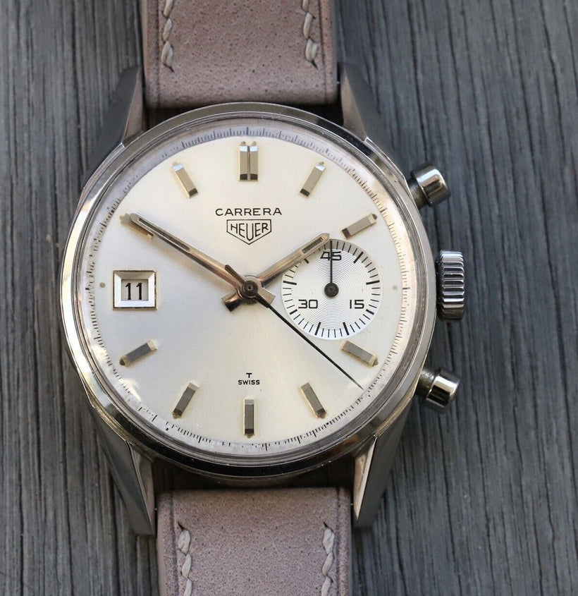 Heuer Carrera Dato 45 3147S - Circa 1968