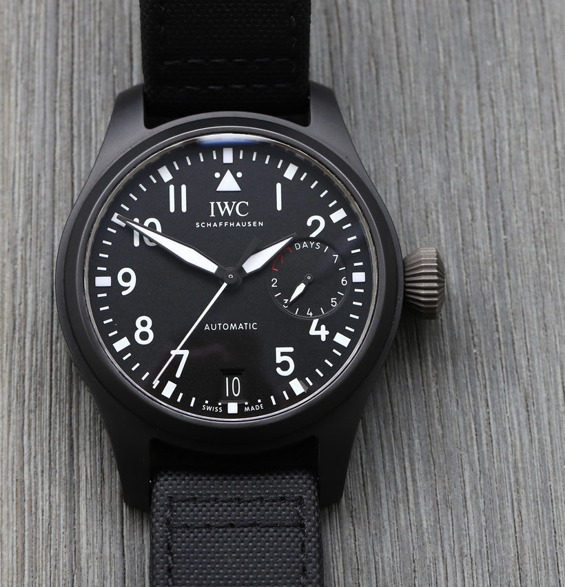 IWC Big Pilot Top Gun Ceramic 46mm IW502001 - 2018