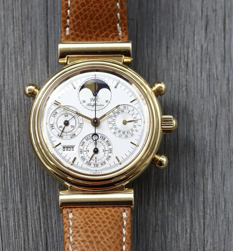 IWC Da Vinci Perpetual Calendar Rattrapante Chronograph IW3751-005 - Serviced