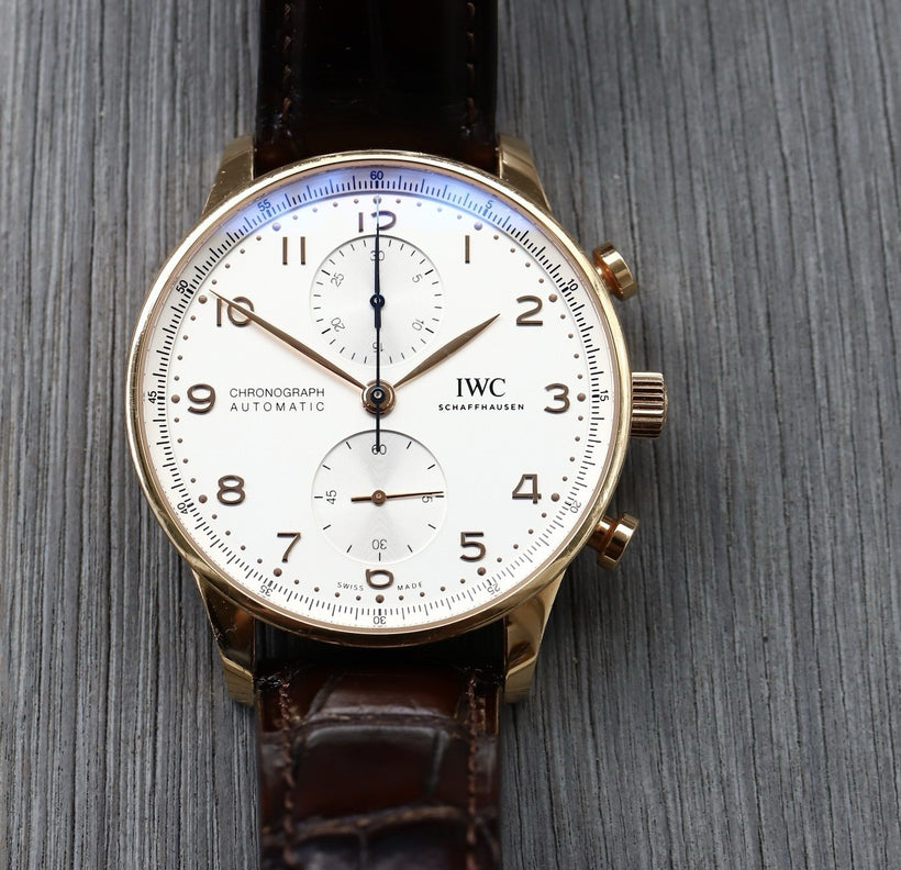 IWC Portugieser Chronograph 18k 5N Gold IW371611 - 2022