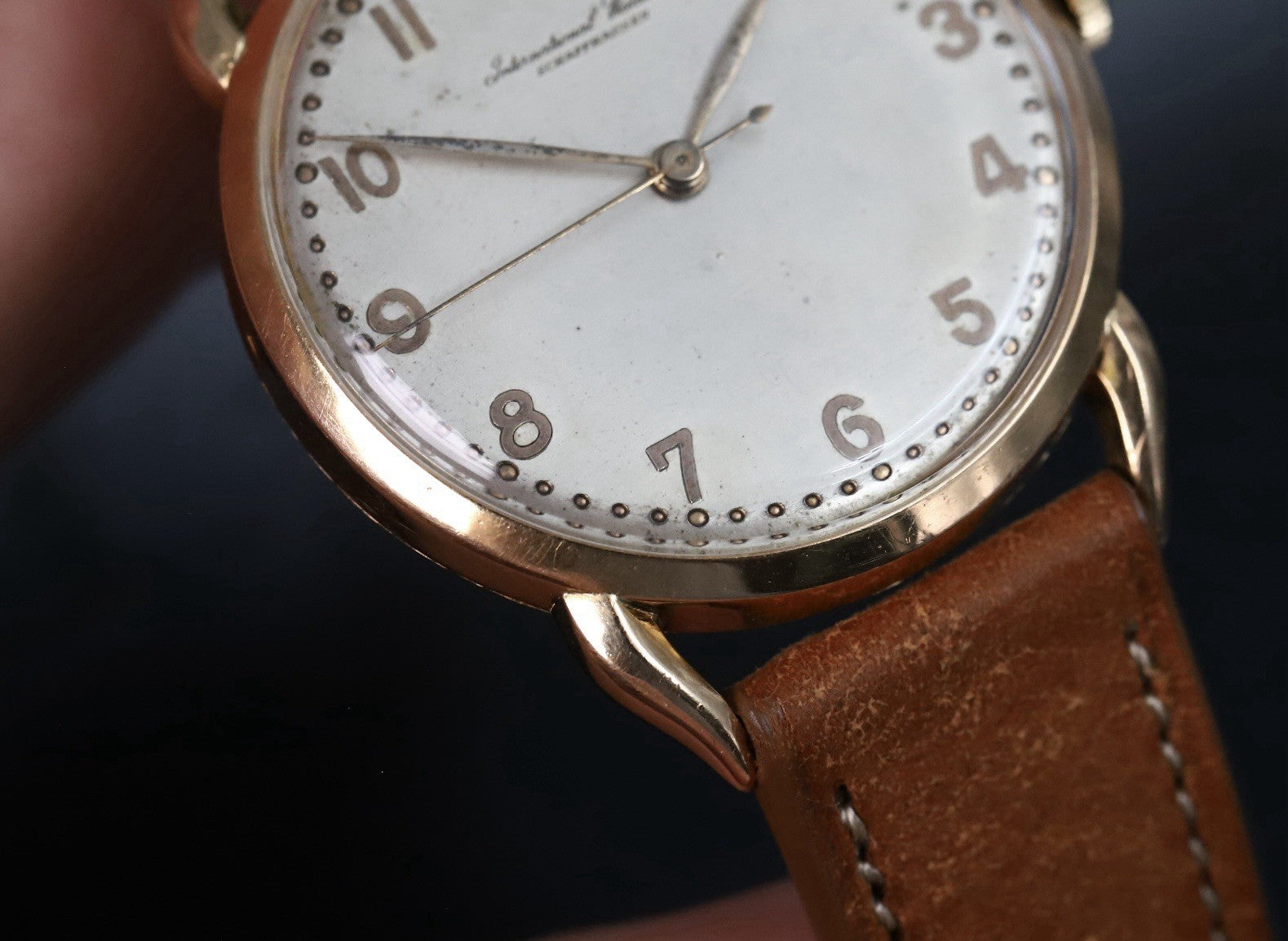 IWC Cal.89 18kt Gold Bombay Lugs 35mm - 1949