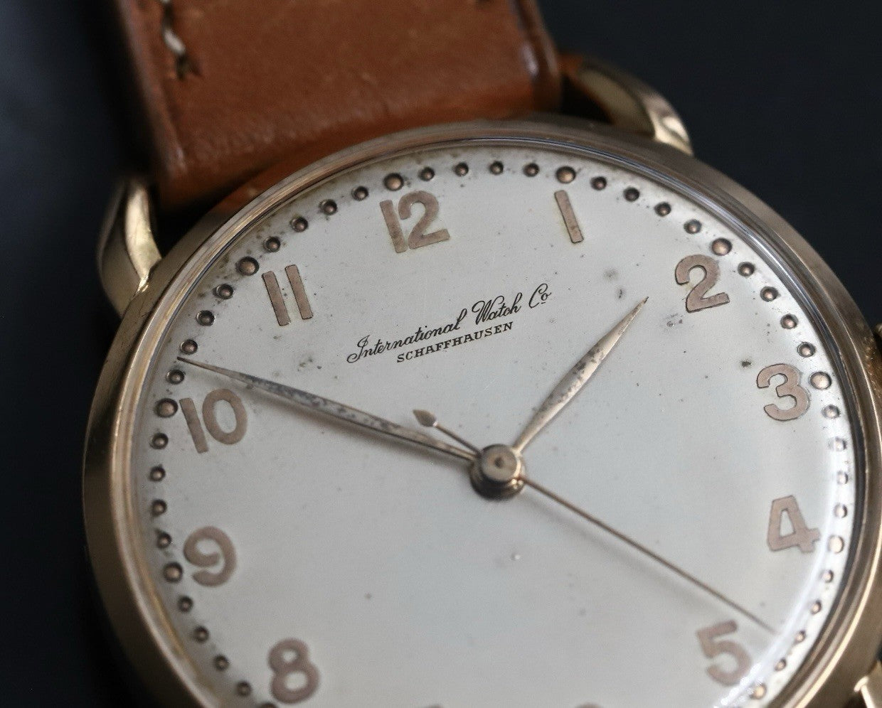IWC Cal.89 18kt Gold Bombay Lugs 35mm - 1949