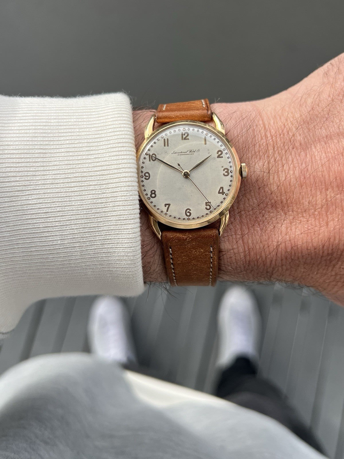 IWC Cal.89 18kt Gold Bombay Lugs 35mm