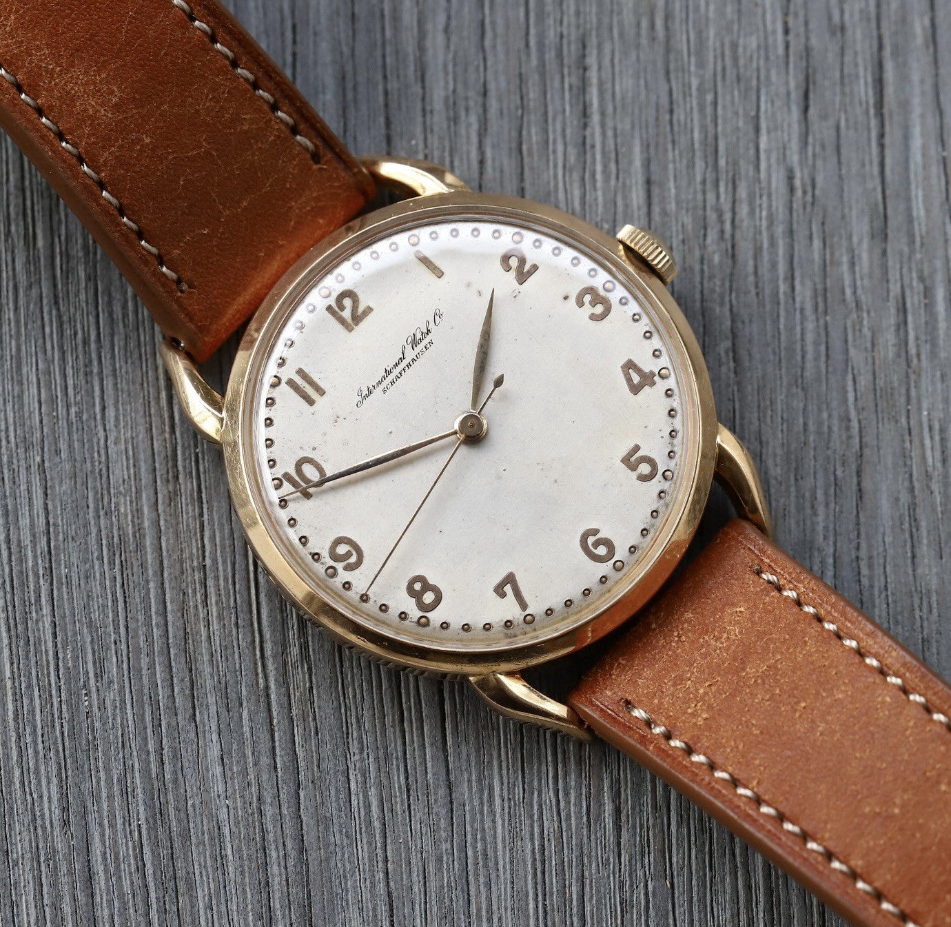 IWC Cal.89 18kt Gold Bombay Lugs 35mm - 1949