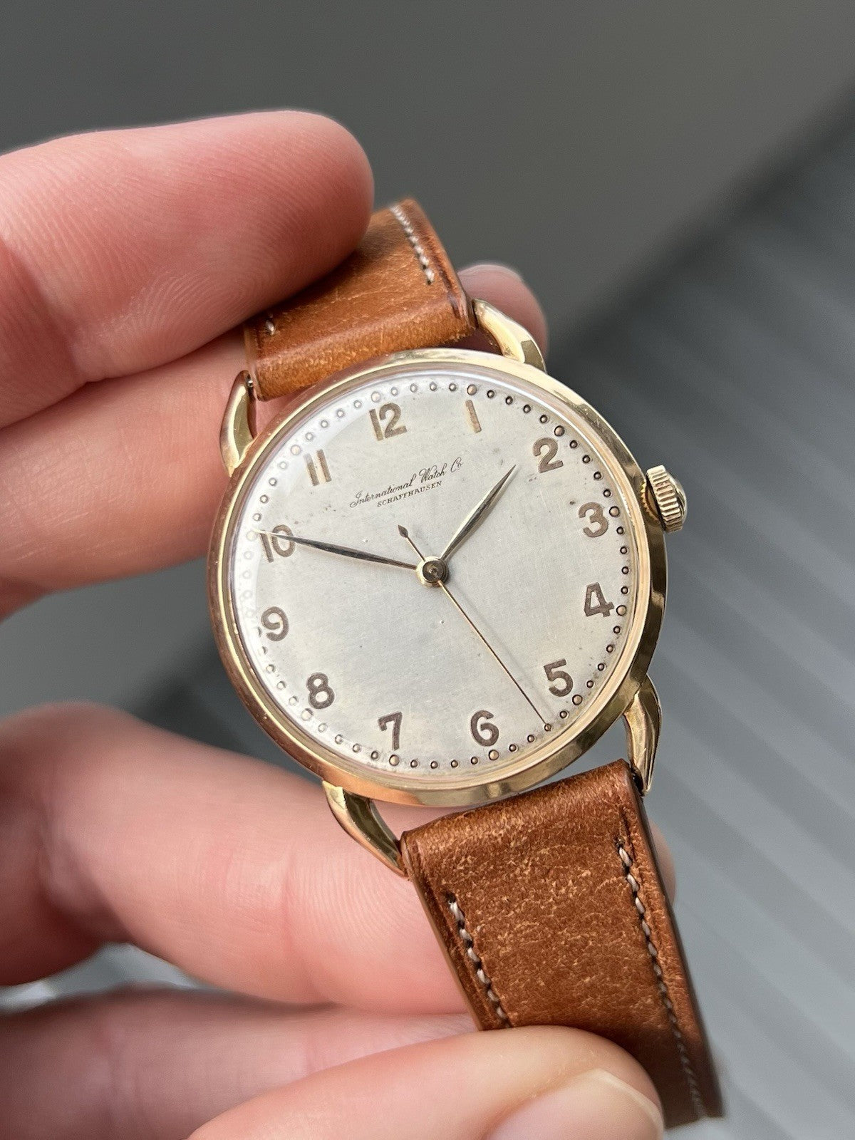 IWC Cal.89 18kt Gold Bombay Lugs 35mm - 1949