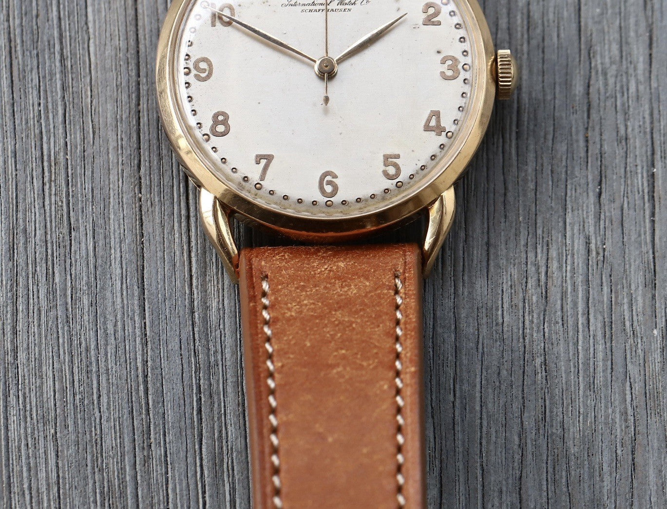 IWC Cal.89 18kt Gold Bombay Lugs 35mm - 1949