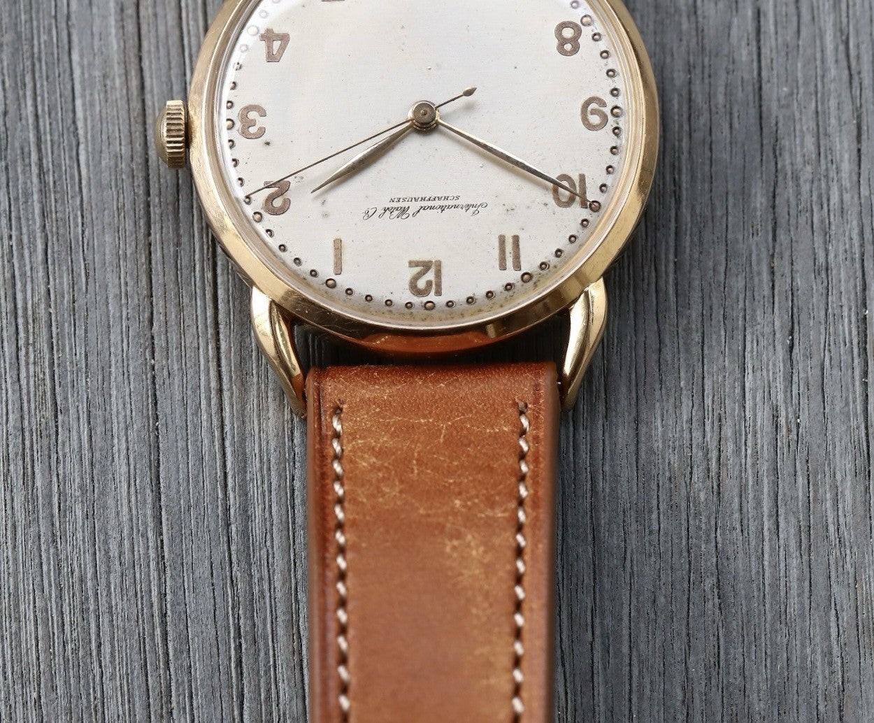 IWC Cal.89 18kt Gold Bombay Lugs 35mm - 1949