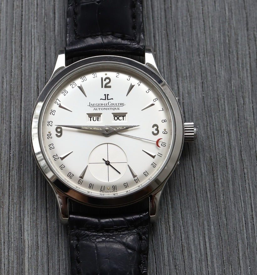 Jaeger LeCoultre Master Control Triple Date 140.840.872A 140.8.87