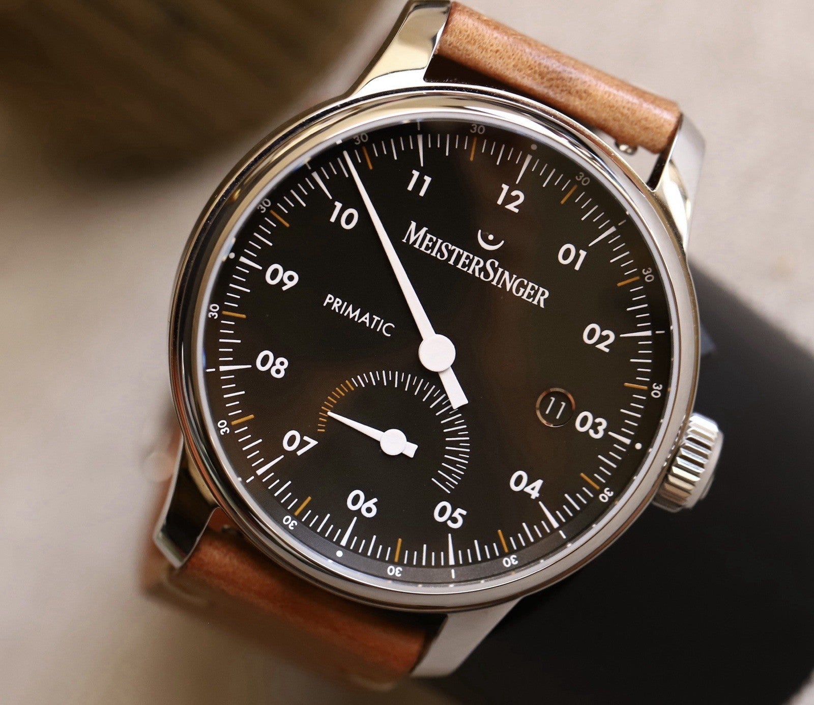Primatic Uspc MeisterSinger Primatic Power Reserve 41.5mm PR902 - 2024 – Watch Vault ...