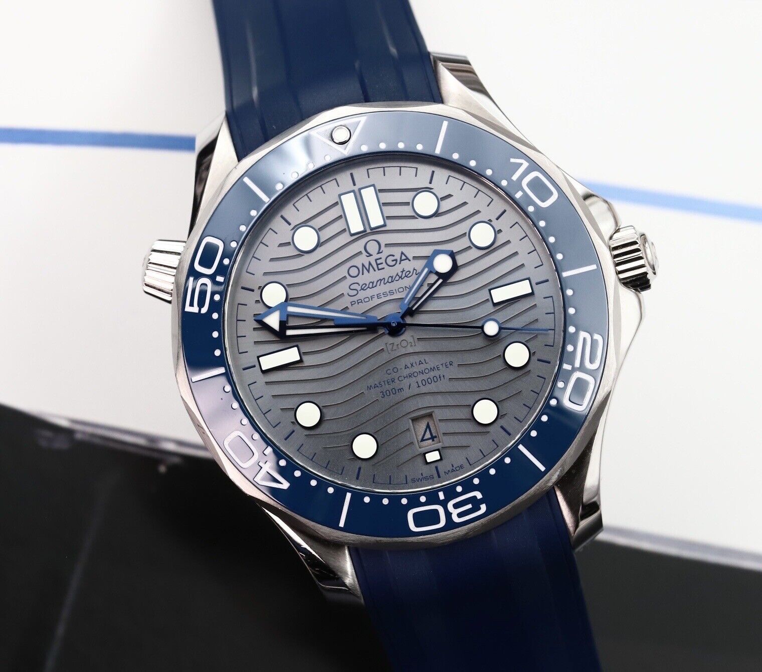 Omega Seamaster Diver 300M Co-Axial Grey Dial 42mm 210.32.42.20.06.001