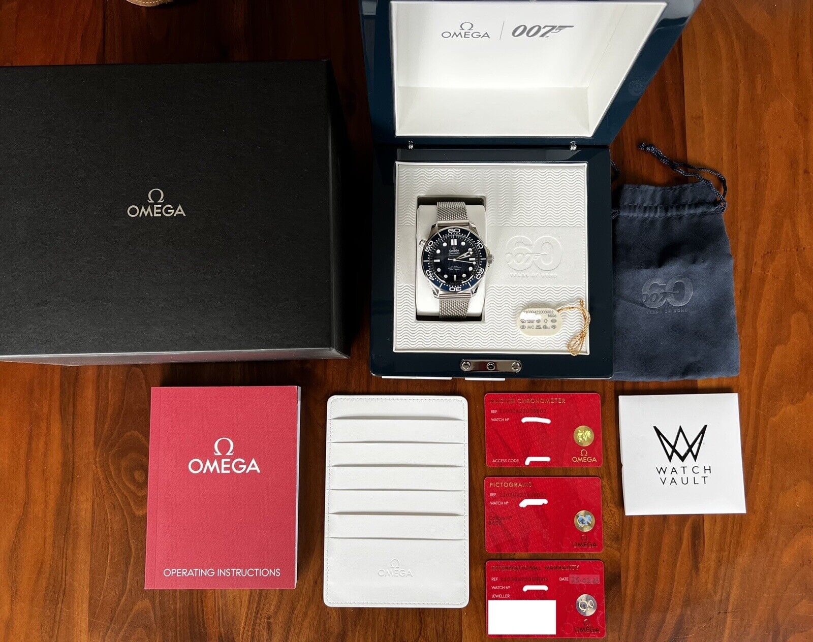 Omega seamaster 300 clearance box