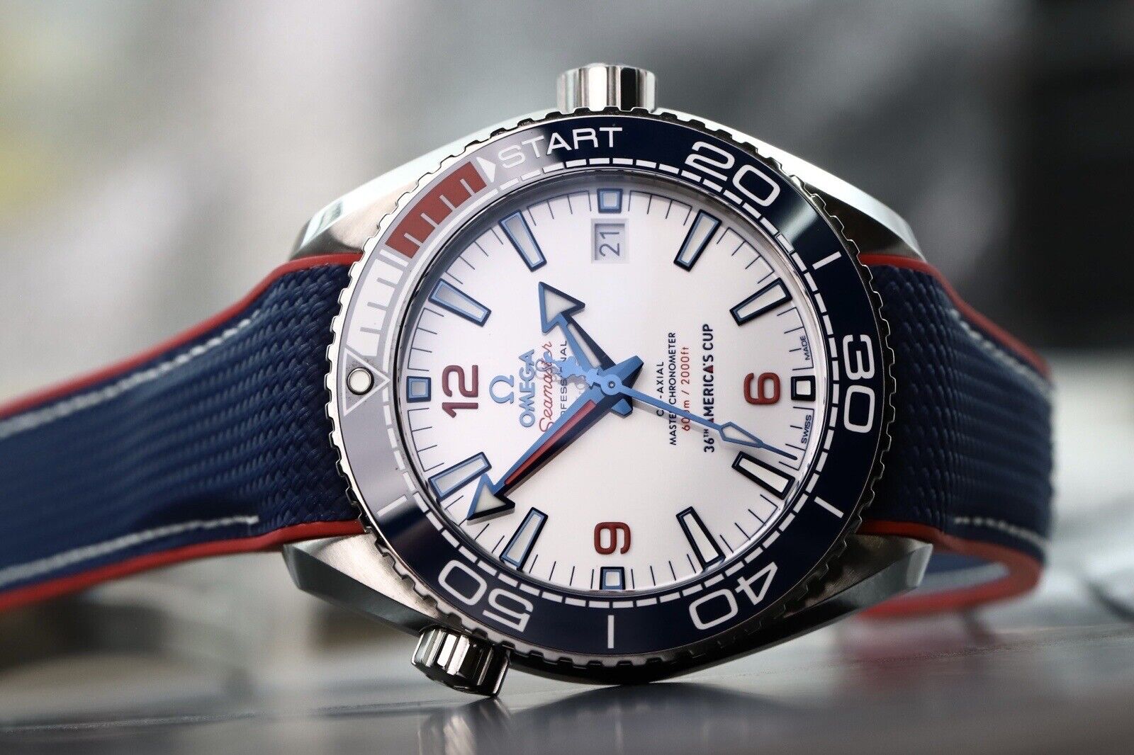 Omega Seamaster Planet Ocean 600m America's Cup Limited 215.32.43.21.04.001