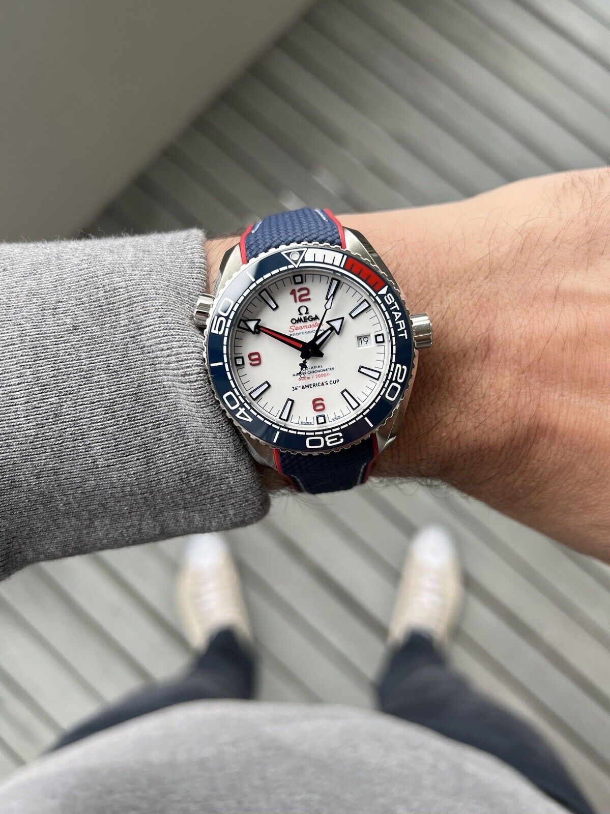 Omega Seamaster Planet Ocean 600m America's Cup Limited 215.32.43.21.04.001