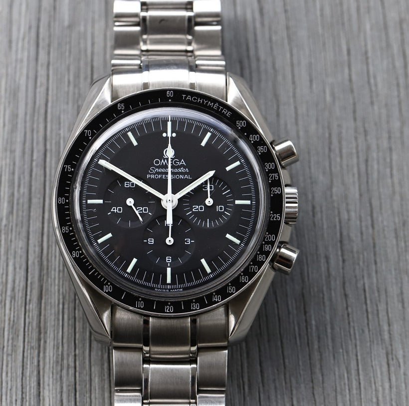 Omega Speedmaster Professional Moonwatch 'Hesalite Sandwich' 3572.50 - 2002