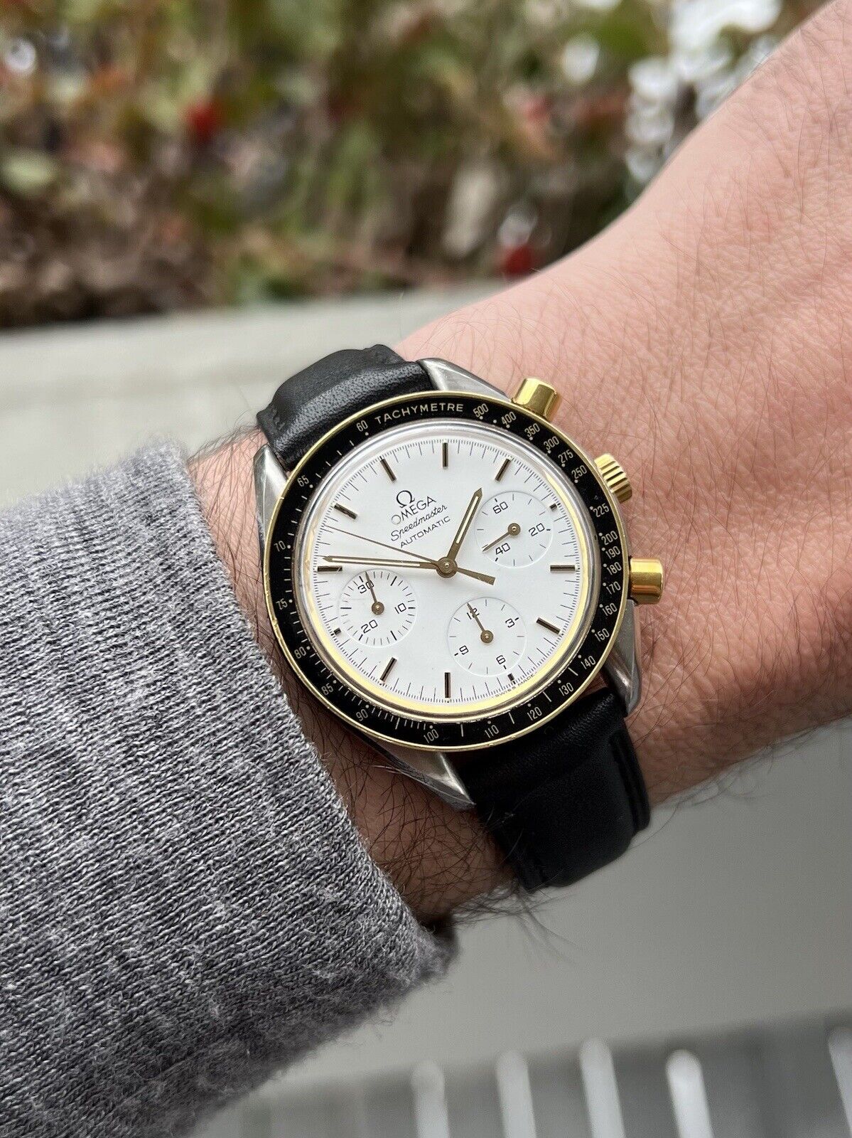 Speedmaster Redcued Omega Speedmaster Reduced Two Tone Automatic 175.0032 – Watch Vault ...