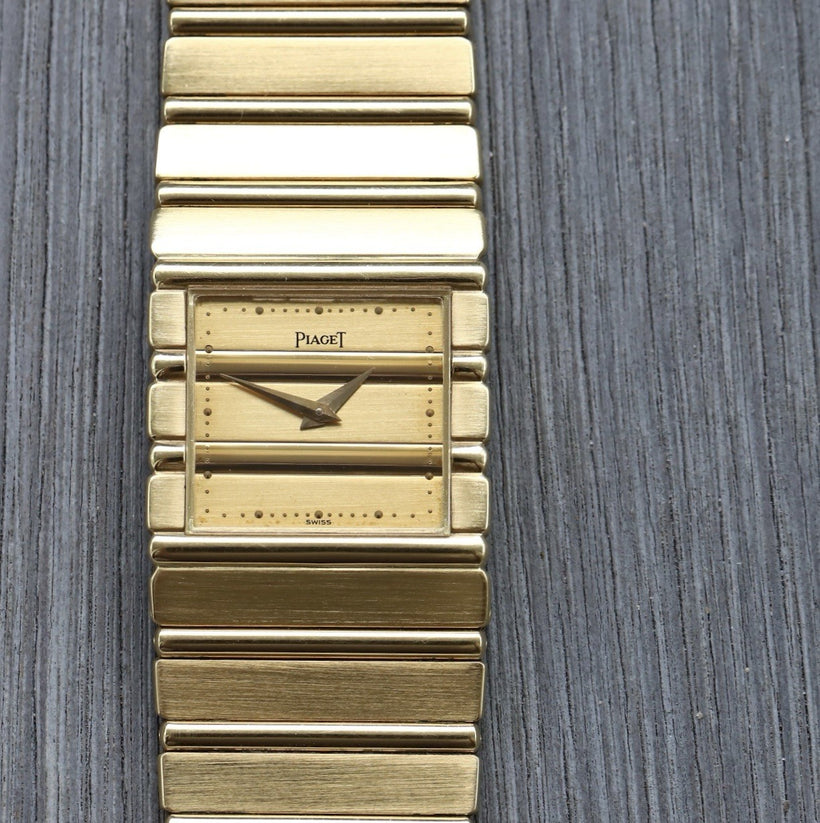 Piaget Polo 7131 C701 Square 18k Gold - 1980's