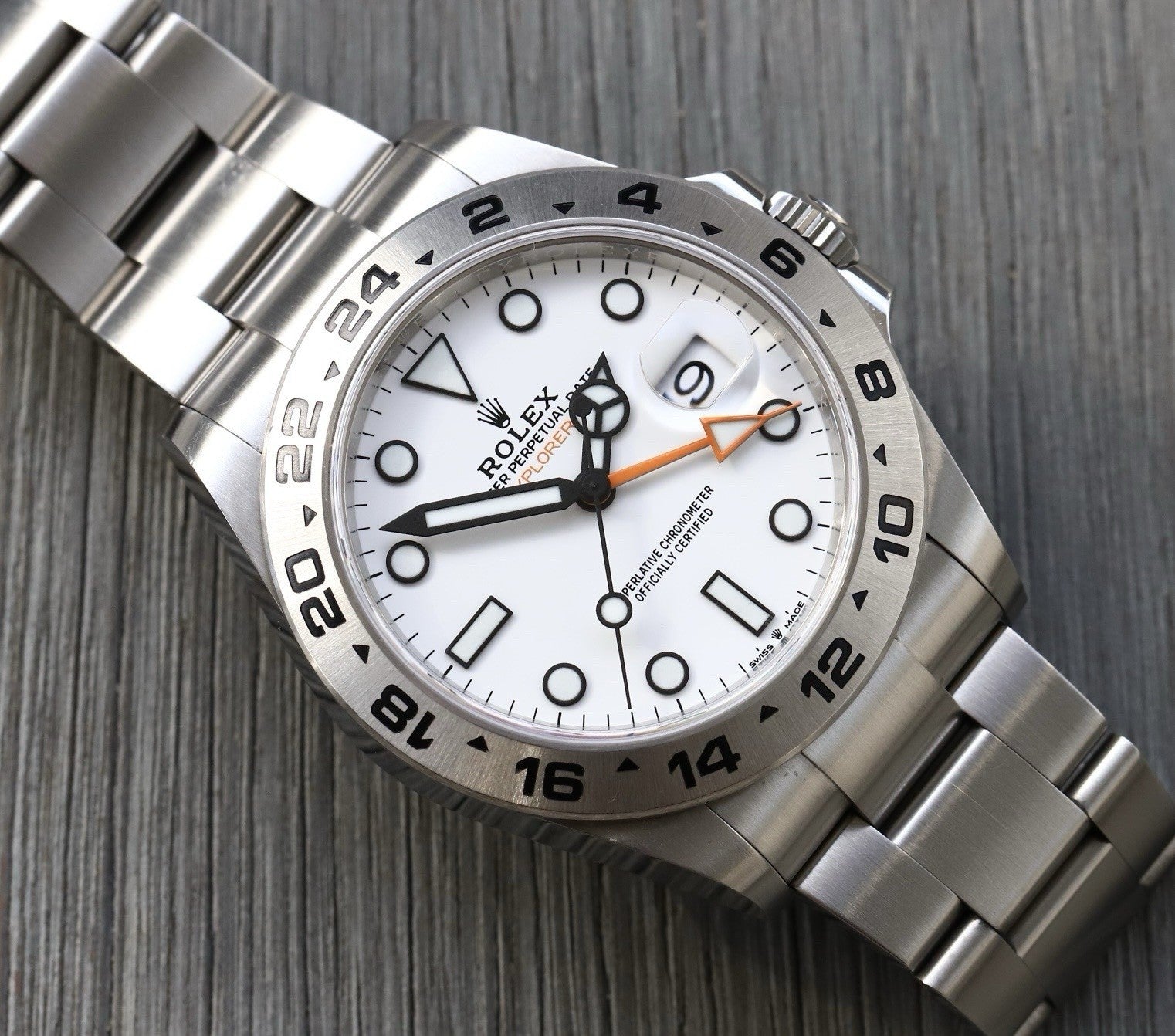 Rolex Explorer II 226570 Polar White Dial 42mm - 2022 – Watch Vault ...