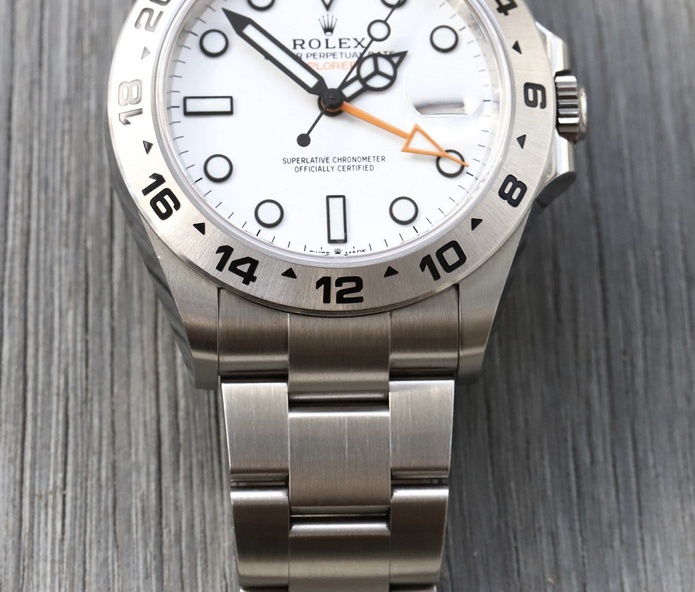 Rolex Explorer II 226570 Polar White Dial 42mm - 2022 – Watch Vault ...