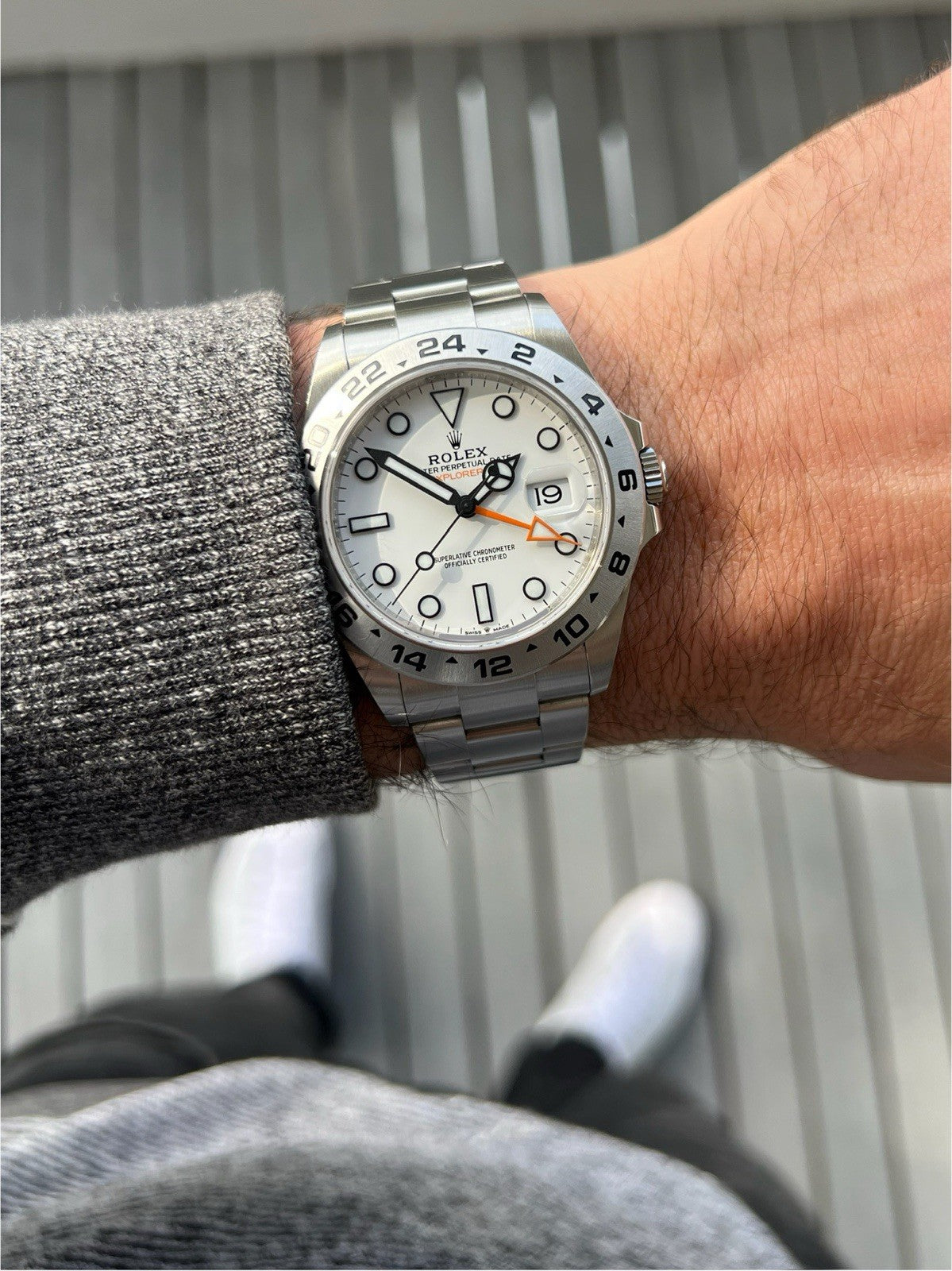 Rolex Explorer II 226570 Polar White Dial 42mm - 2022 – Watch Vault ...