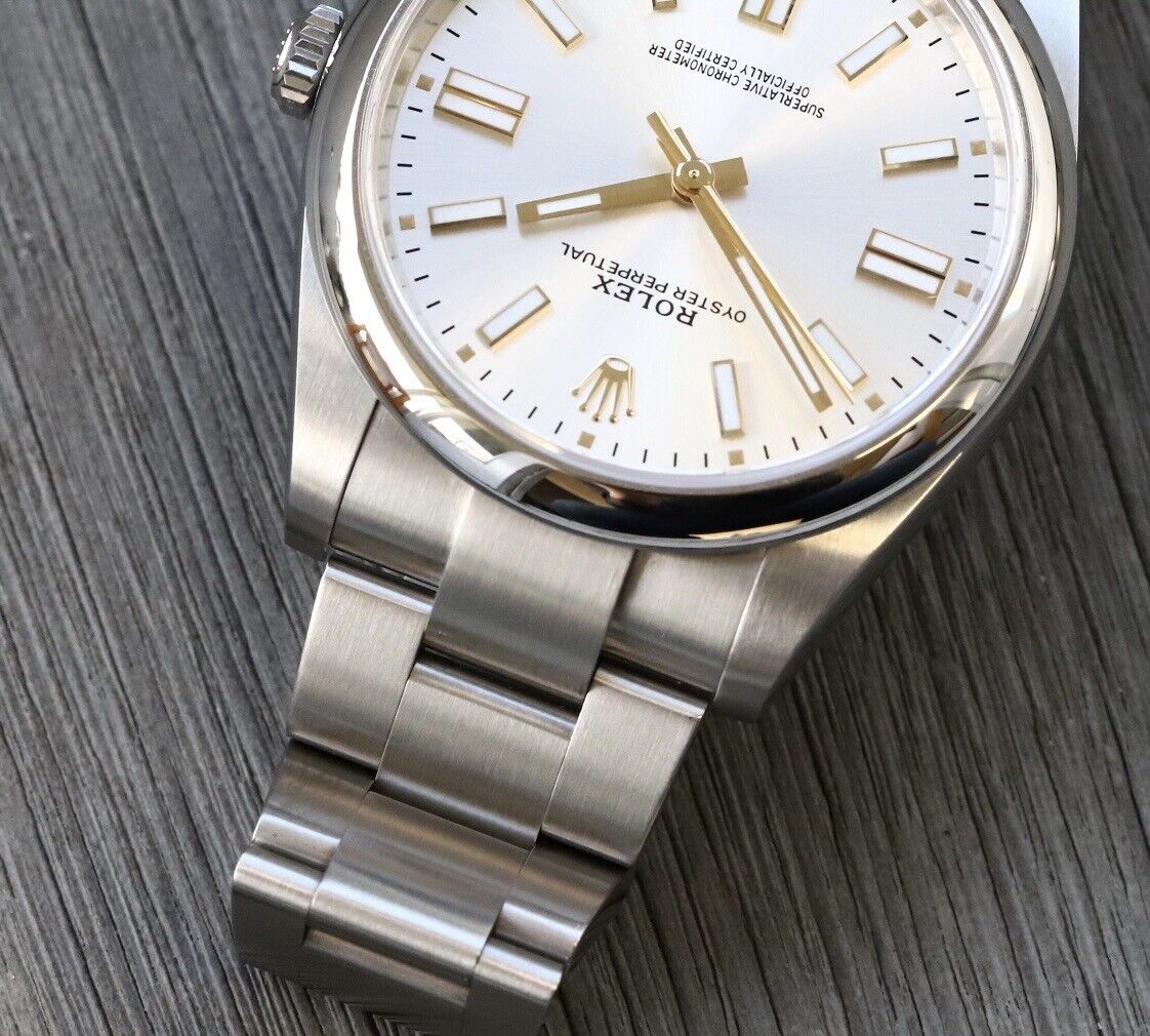 Rolex Oyster Perpetual 41 OP41 Silver Dial 124300 – 2022