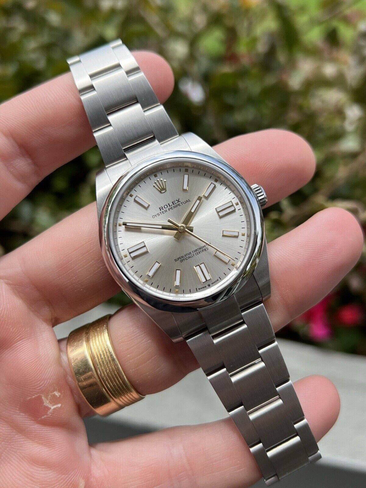 Rolex Oyster Perpetual 41 OP41 Silver Dial 124300 – 2023 – Watch Vault