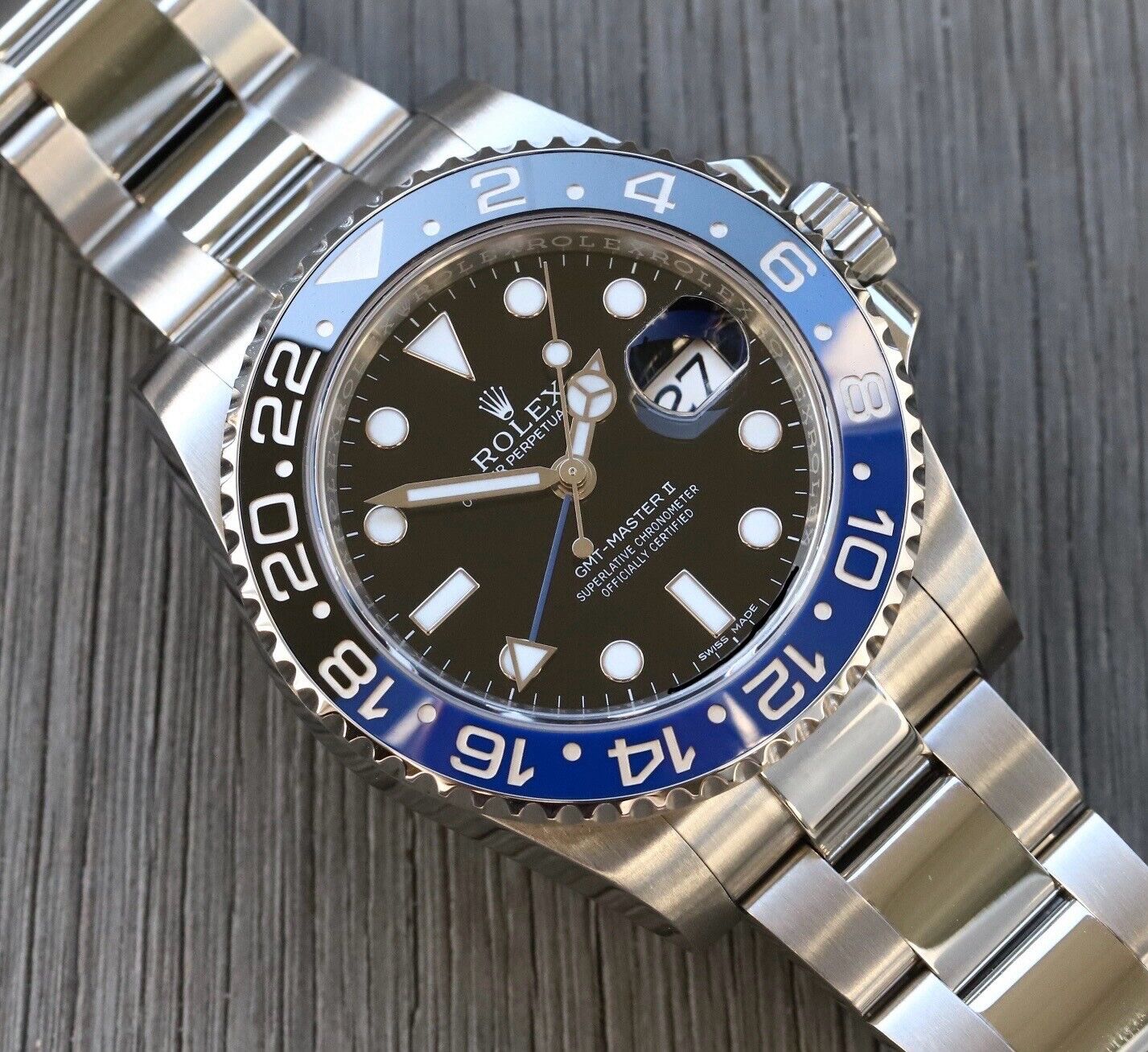 Rolex Oyster Perpetual GMT Master II Batman 116710BLNR 2016 Watch rolex-oyster-perpetual-gmt-master-ii-batman-116710blnr-2016-watch