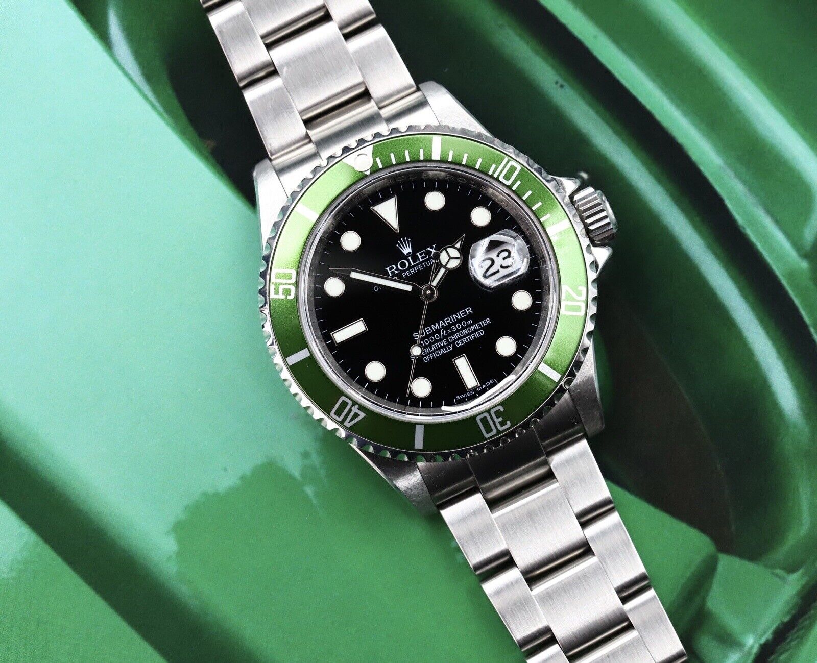 Rolex Submariner Kermit M Serial 40mm