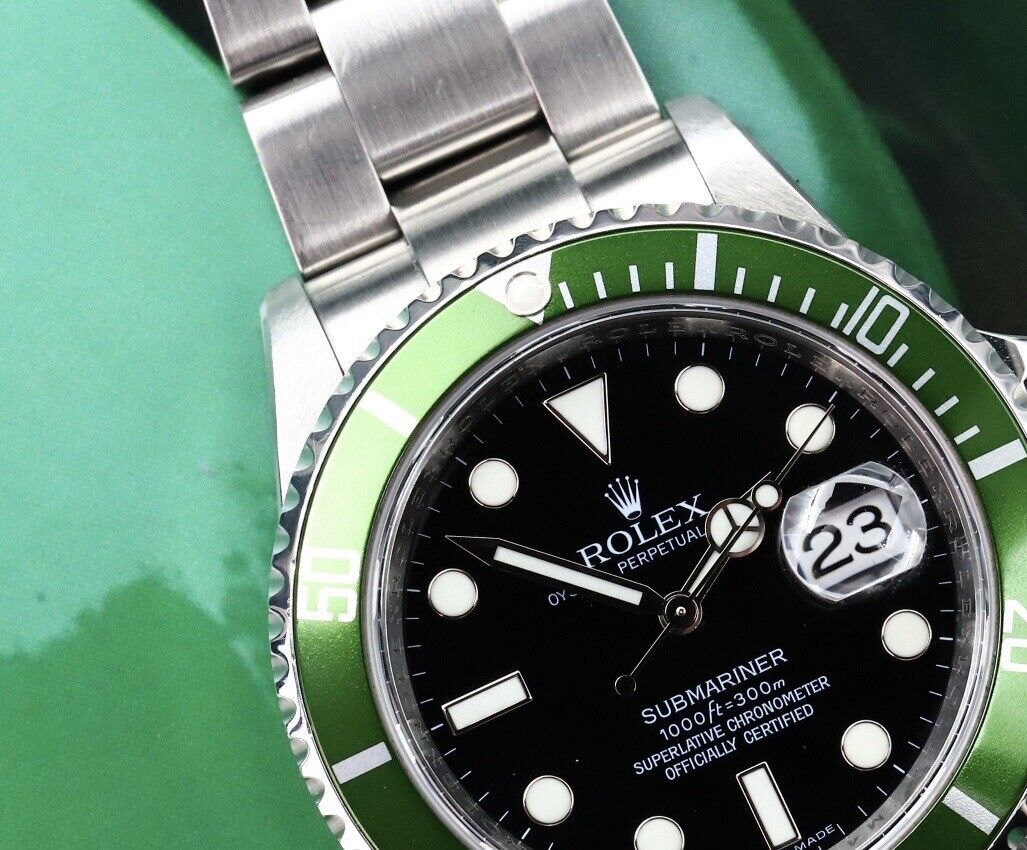 Rolex kermit m series new arrivals