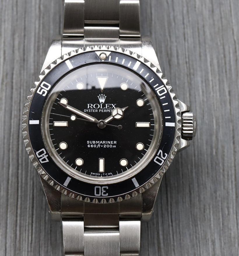Rolex Submariner 5513 L Serial  - 1989