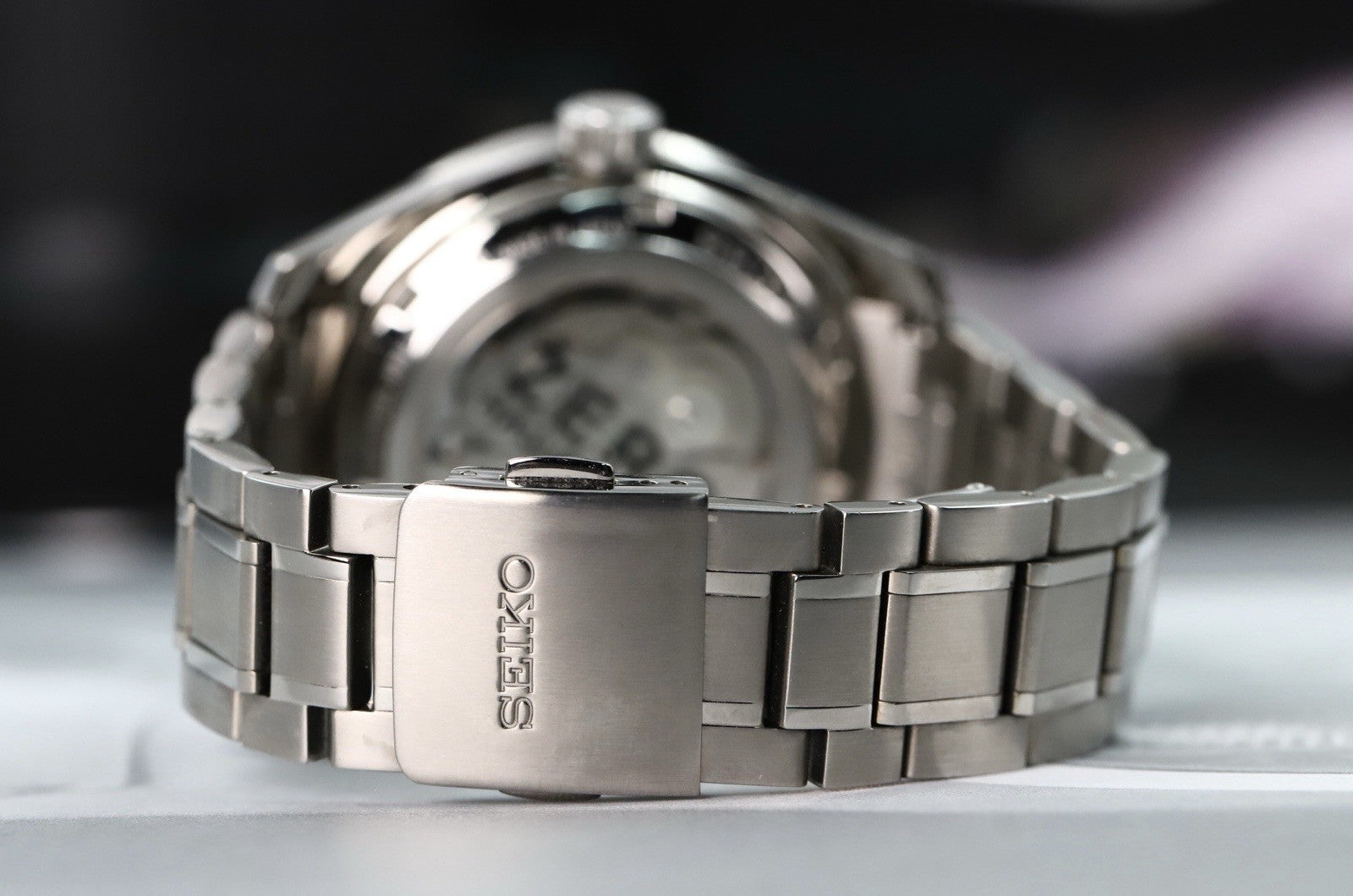 Seiko Presage Sharp Edged Zero Halliburton LE Automatic GMT SPB269J