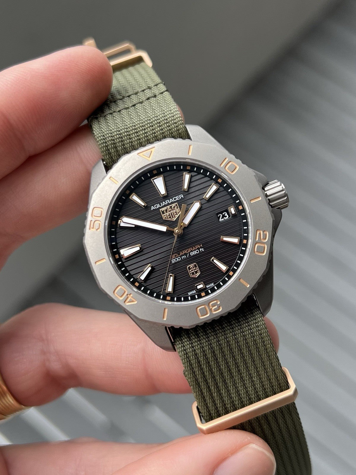 TAG Heuer Aquaracer Solargraph Sundowner Time+Tide Edition WBP1181.FN8024