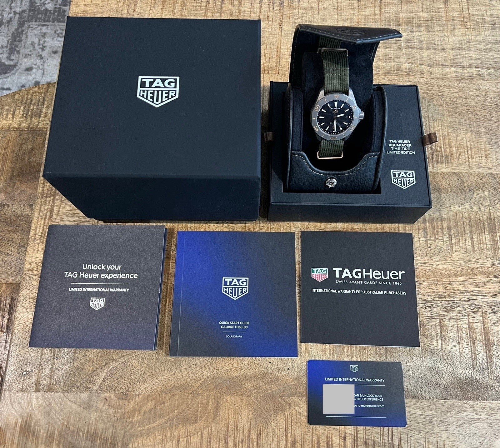 TAG Heuer Aquaracer Solargraph Sundowner Time+Tide Edition WBP1181.FN8024