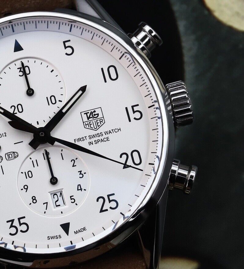 Tag Heuer Carerra Space X 'First Swiss Watch in Space' CAR2015.FC6321
