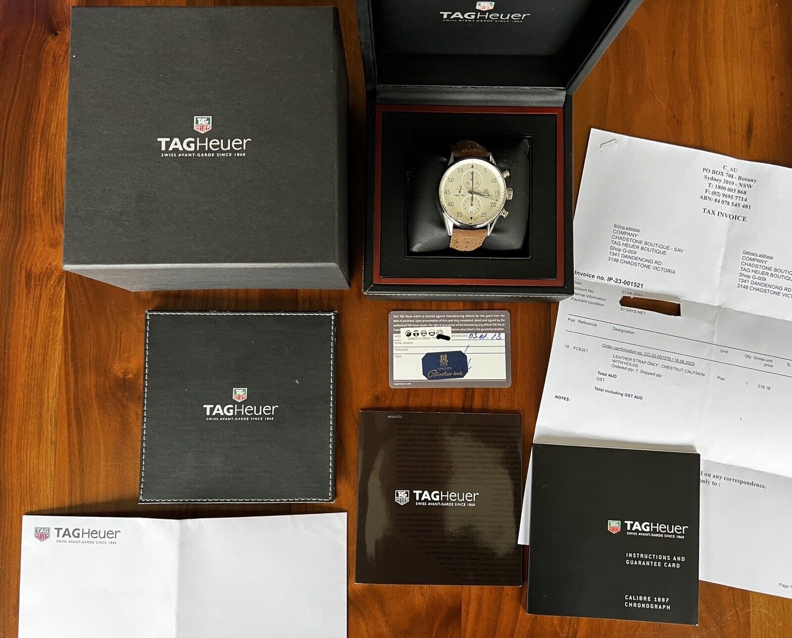 Tag Heuer Carerra Space X 'First Swiss Watch in Space' CAR2015.FC6321