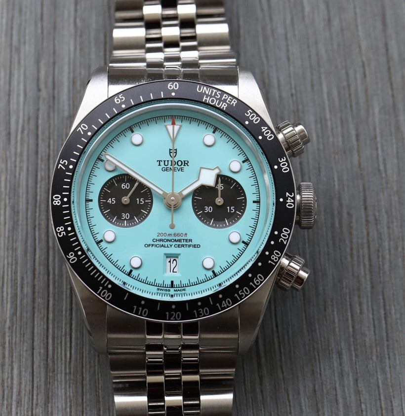 Tudor Black Bay Chrono Turquoise 'Flamingo' Dial 79360N-0024 - 2025