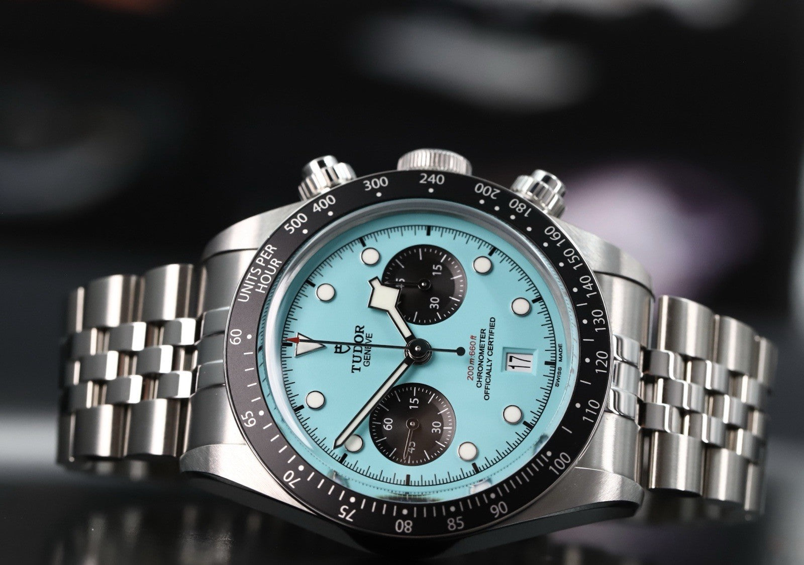Tudor Black Bay Chrono Turquoise 'Flamingo' Dial 79360N-0019 - 2025