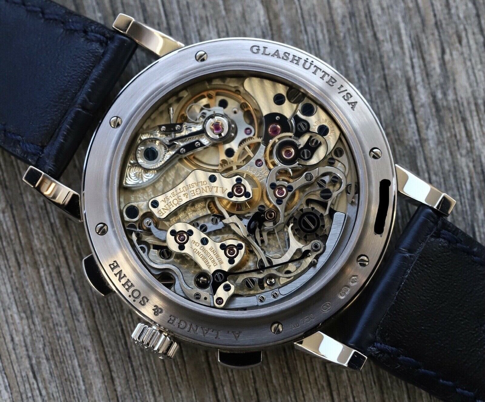 A lange sohne flyback chronograph top