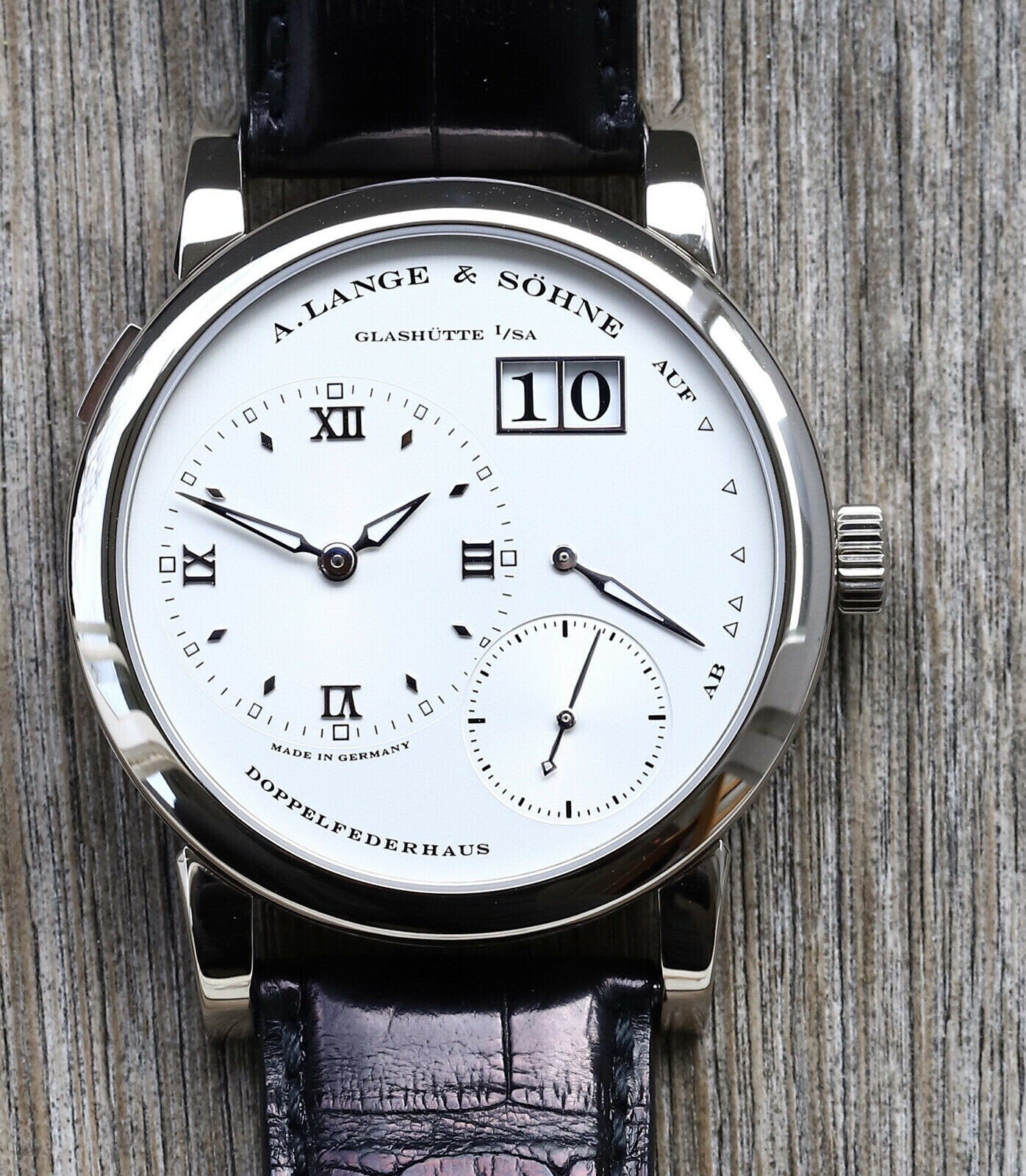 A. Lange and Sohne Lange 1 White Gold 101.039 - 2010