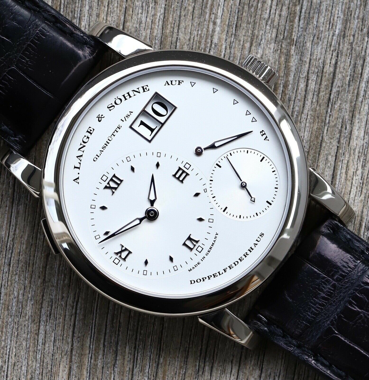 A. Lange and Sohne Lange 1 White Gold 101.039 - 2010